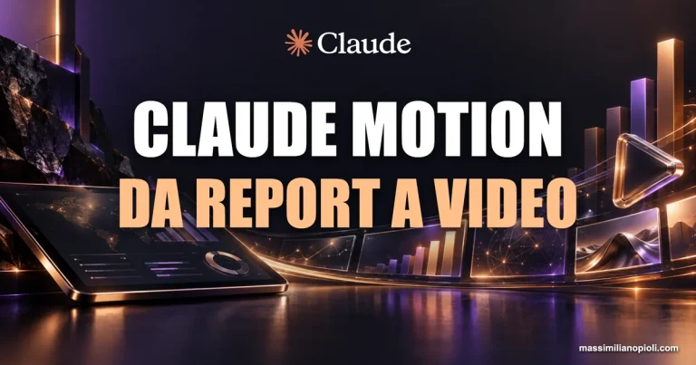 CLAUDE MOTION DA REPORT A VIDEO